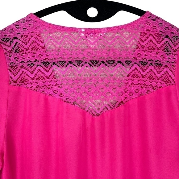 Candies hot pink blouse top - Picture 4 of 8